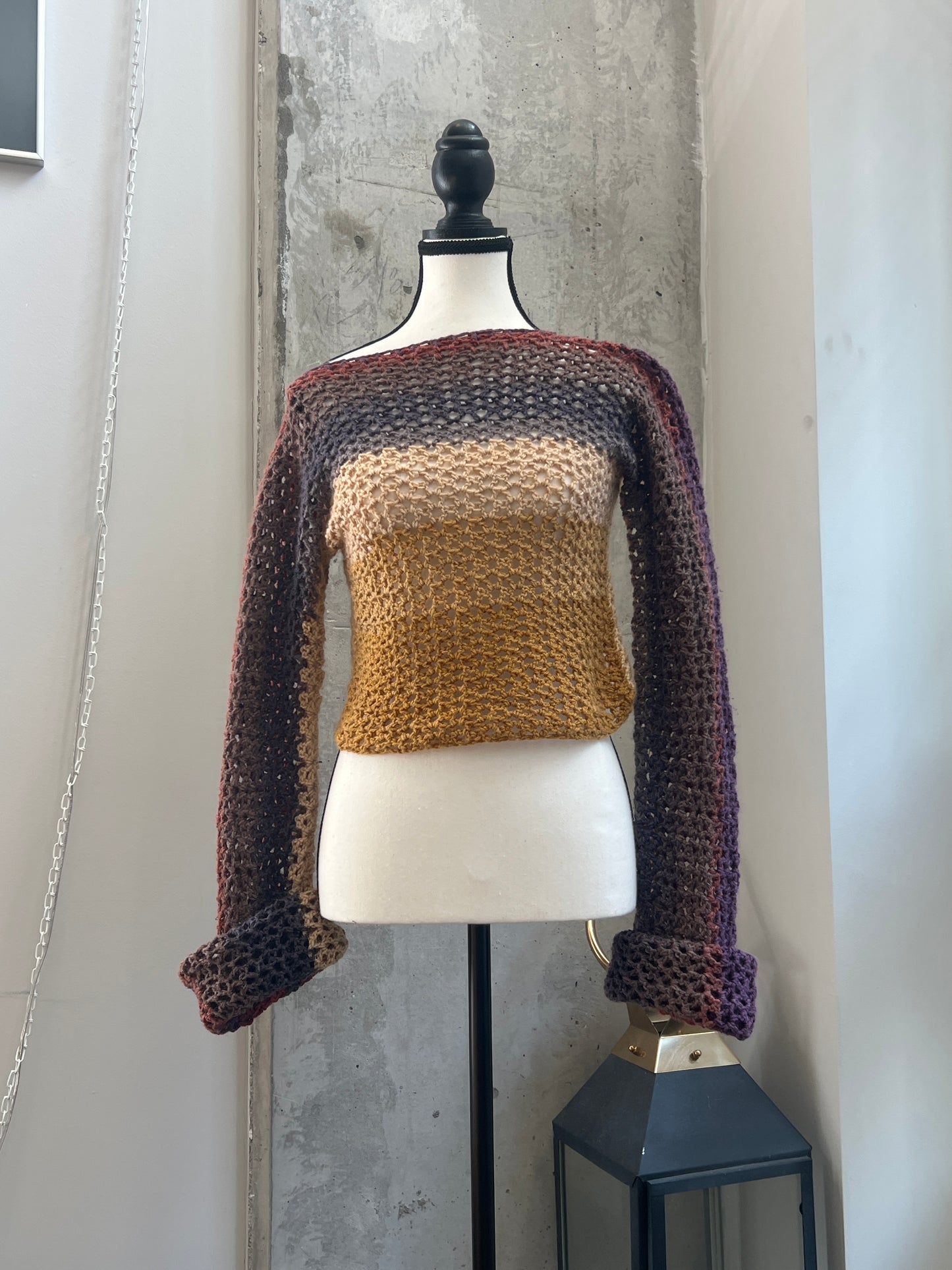 Hand Crocheted Sweater